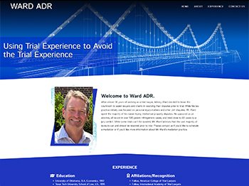 web design for Ward ADR